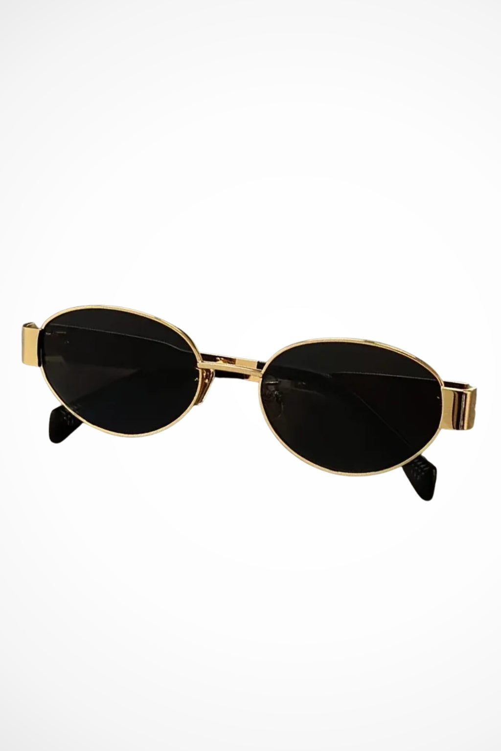 Claudia | Gafas de Sol Ovaladas Montura Metálica Mujer Estilo Retro