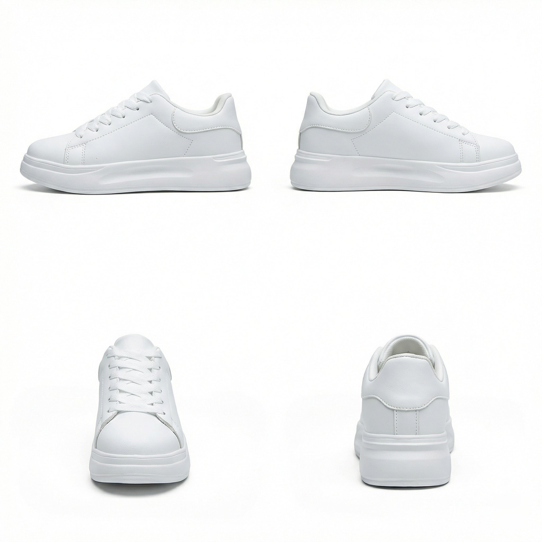 Esther | Zapatillas Casual Plataforma Mujer Cordones
