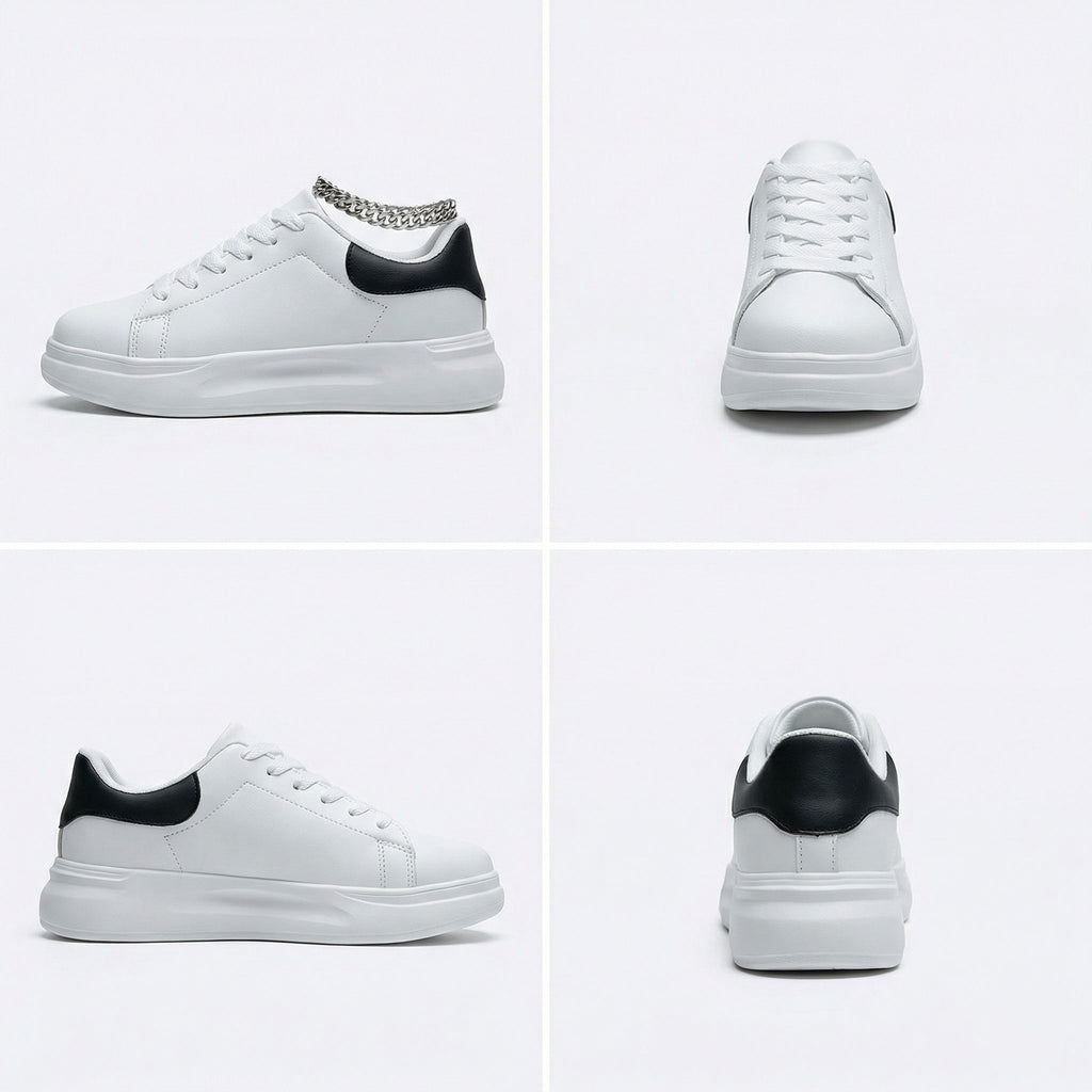 Esther | Zapatillas Casual Plataforma Mujer Cordones
