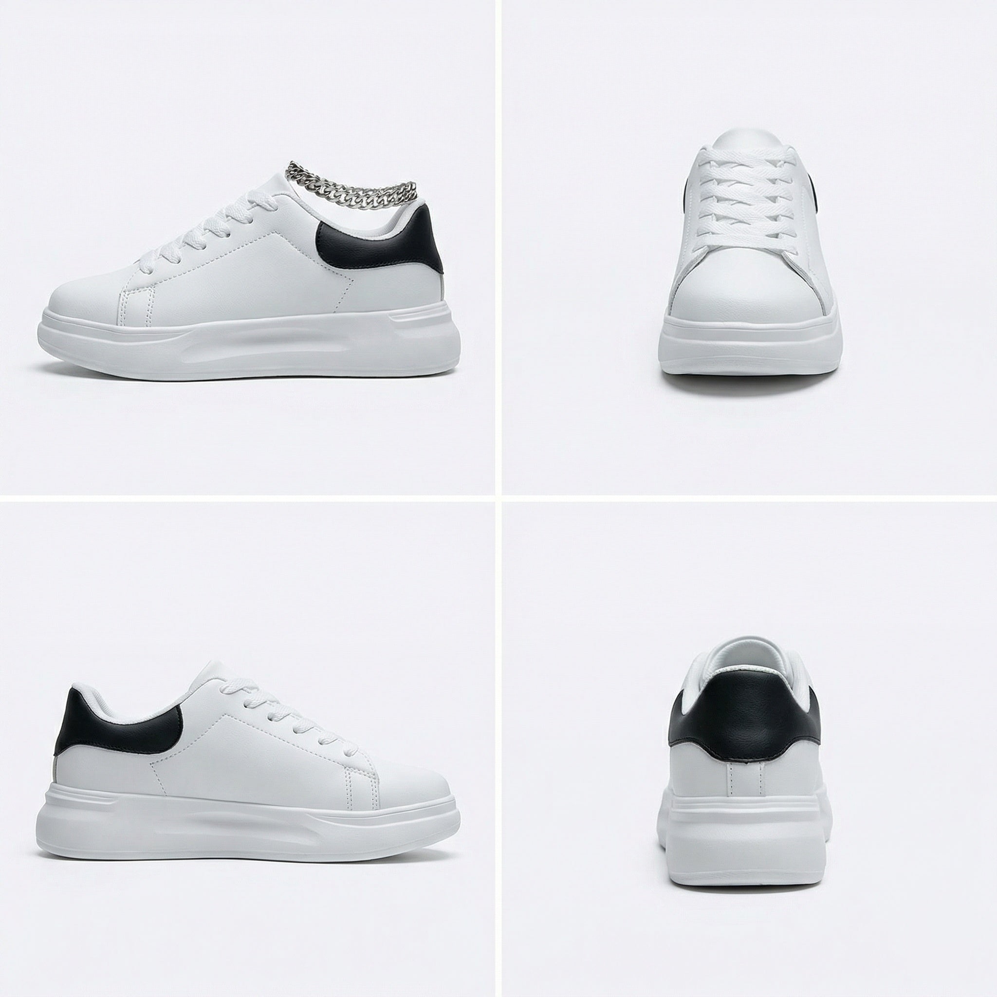 Esther | Zapatillas Casual Plataforma Mujer Cordones