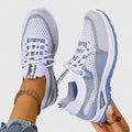 Lorena | Sneakers Mujer de Malla Transpirable Cordones