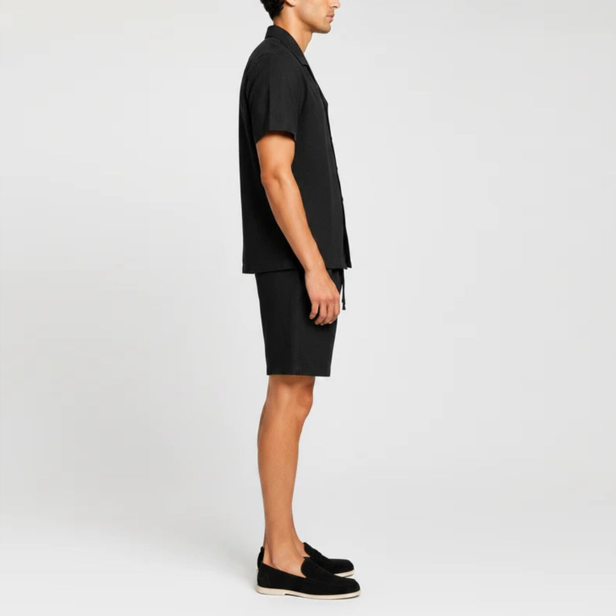 Tomás | Conjunto de Lino Hombre Camisa y Pantalón Corto