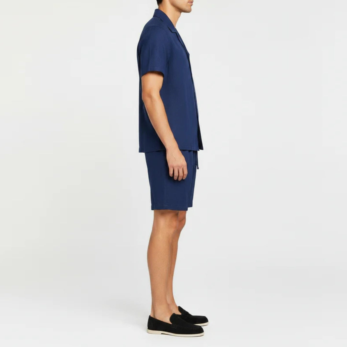 Tomás | Conjunto de Lino Hombre Camisa y Pantalón Corto